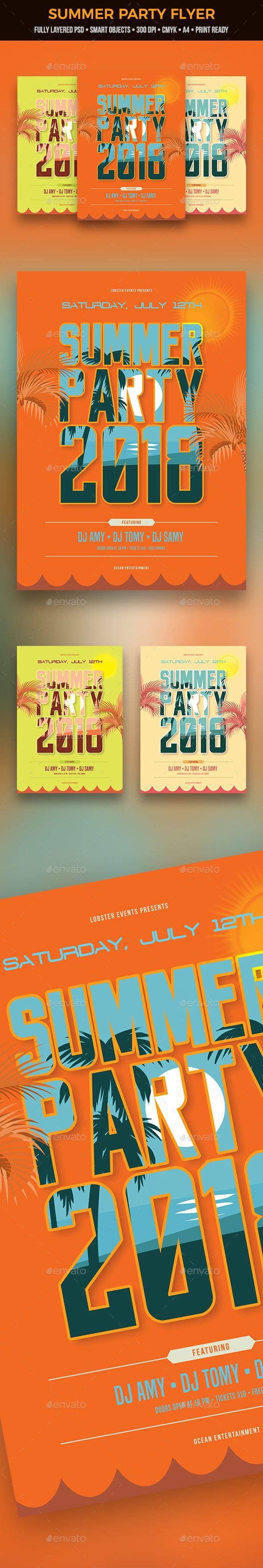 Summer Party Flyer