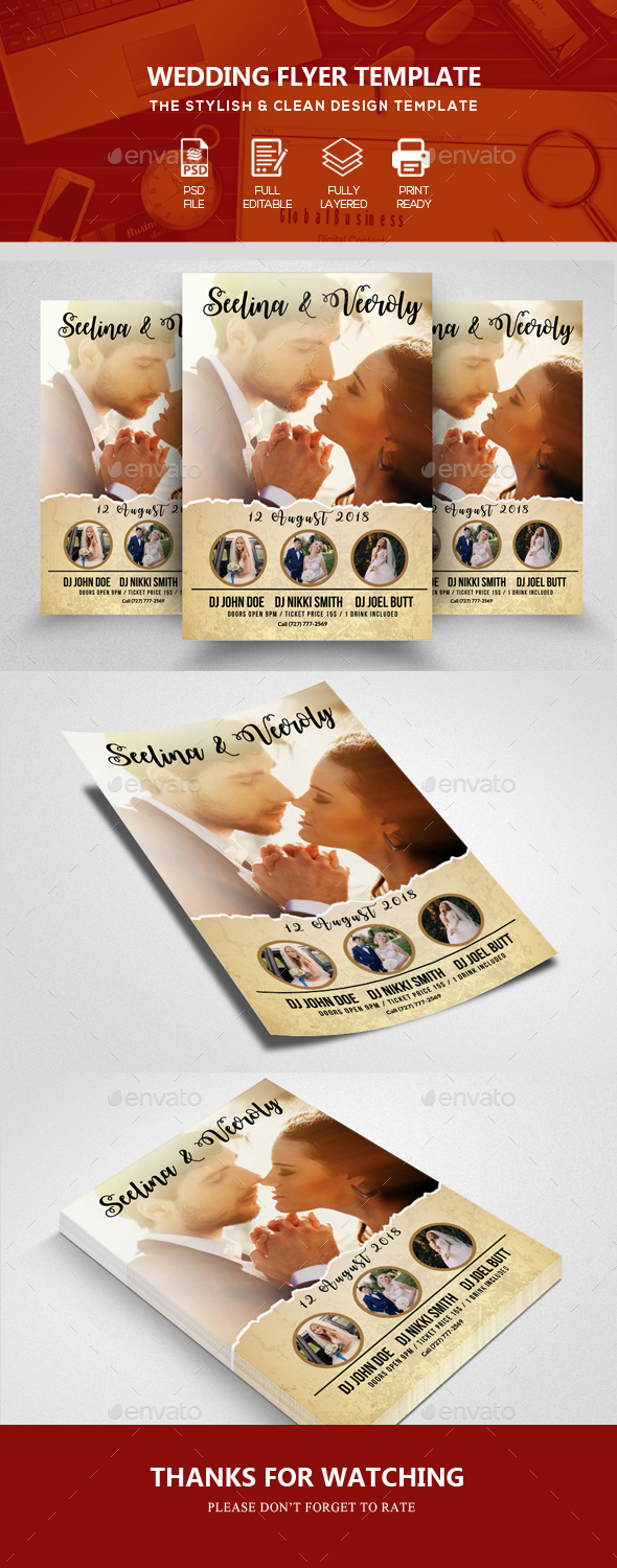 Wedding Flyer Templates