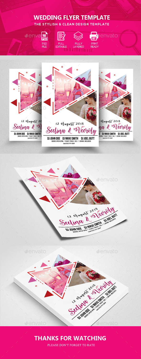 Wedding Invitation Flyers - Corporate Flyers