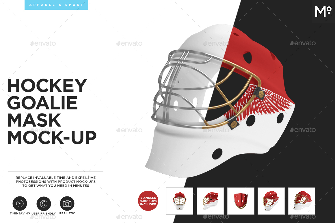 Download Hockey Goalie Mask Mock-up by Mocca2Go | GraphicRiver