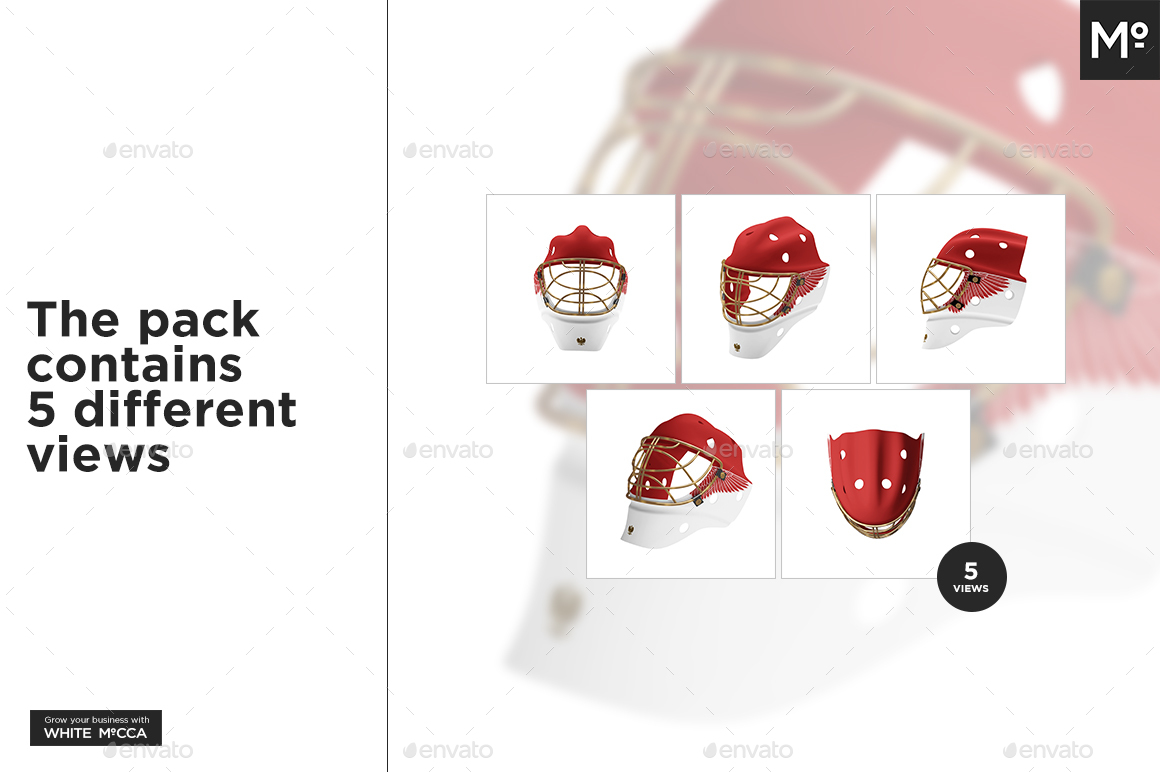 Download Hockey Goalie Mask Mock Up By Mocca2go Graphicriver