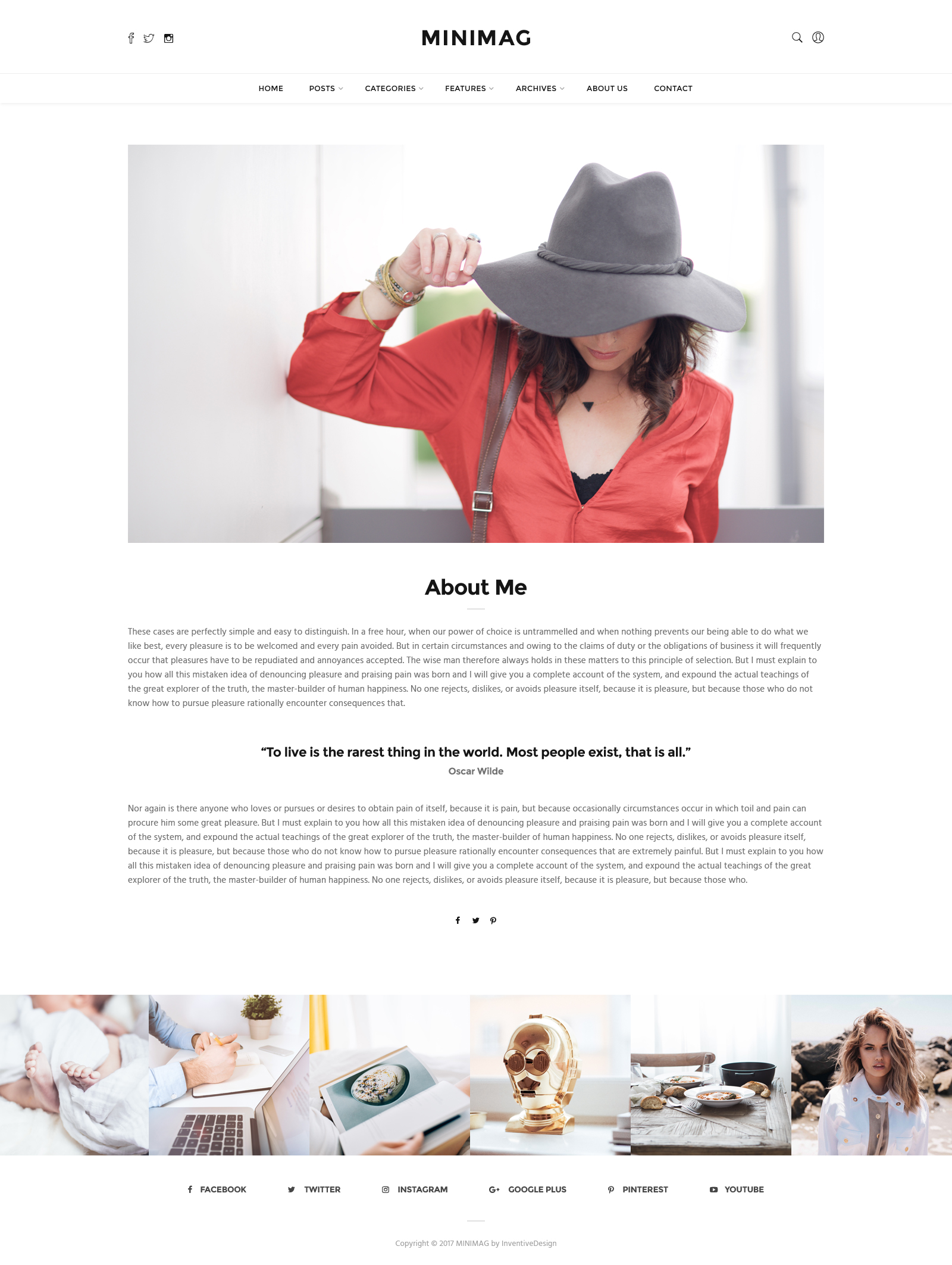 MINIMAG - Magazine & Blog PSD Template by InventiveDesign | ThemeForest