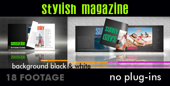 Stylish magazine