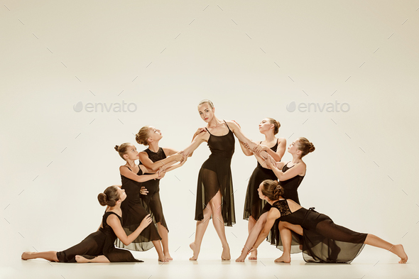 ballet poses group