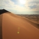 Beautiful Sunset in the Desert. Sandstorm on the Dune - VideoHive Item for Sale