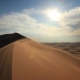 Beautiful Sunset in the Desert. Sandstorm on the Dune - VideoHive Item for Sale