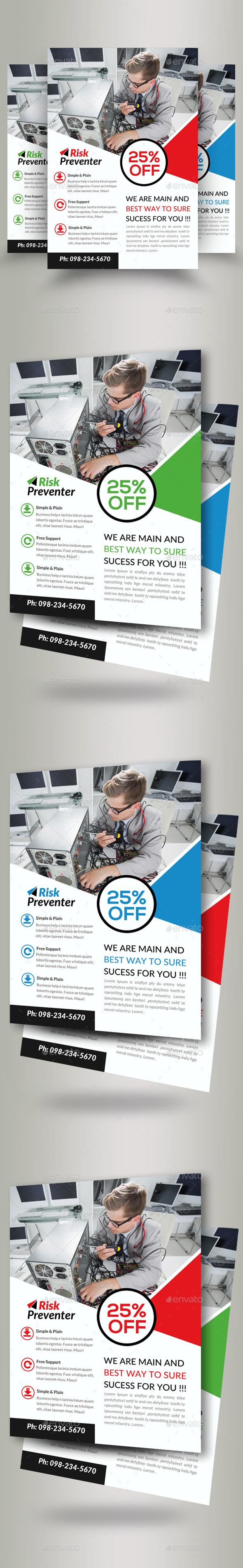 Computer Repair Service Flyer - Corporate Flyers