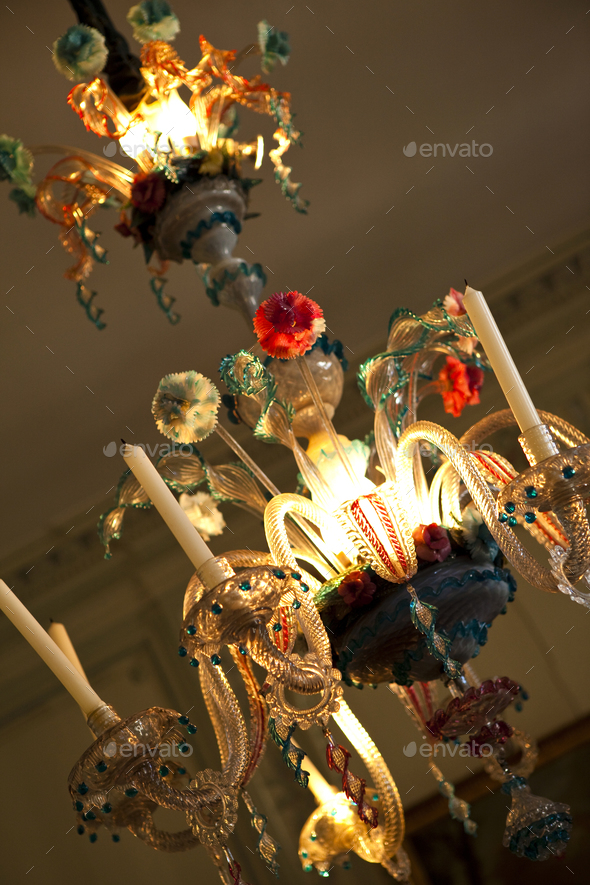 Venetian baroque chandelier