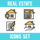 Real Estate Icons Set
