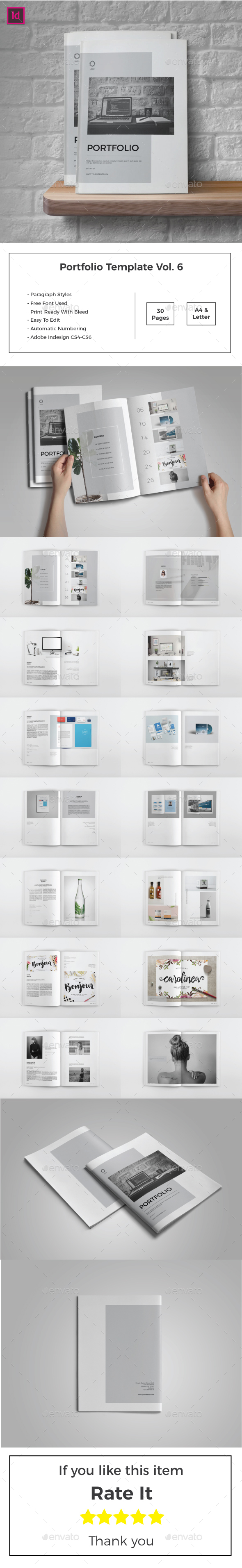 Multipurpose Portfolio Template Vol.6 - Portfolio Brochures