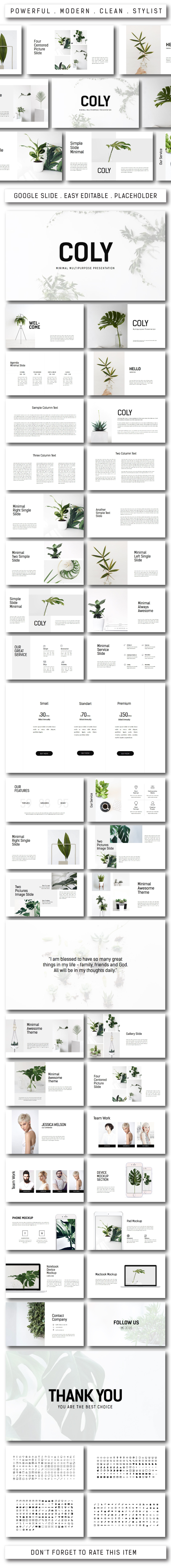Coly Multipurpose Google Slide - Google Slides Presentation Templates