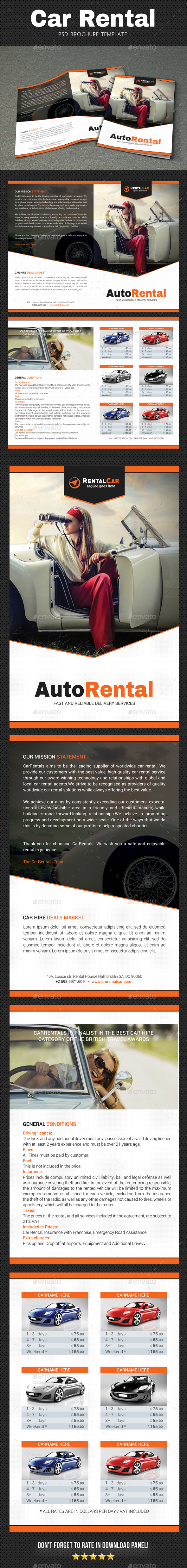 Rental Brochure 3 - Brochures Print Templates