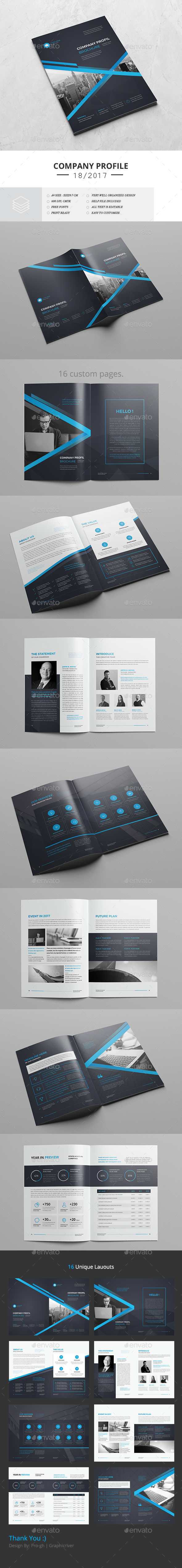 The Blue Corporate Brochure - Corporate Brochures