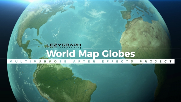 World Map Globes