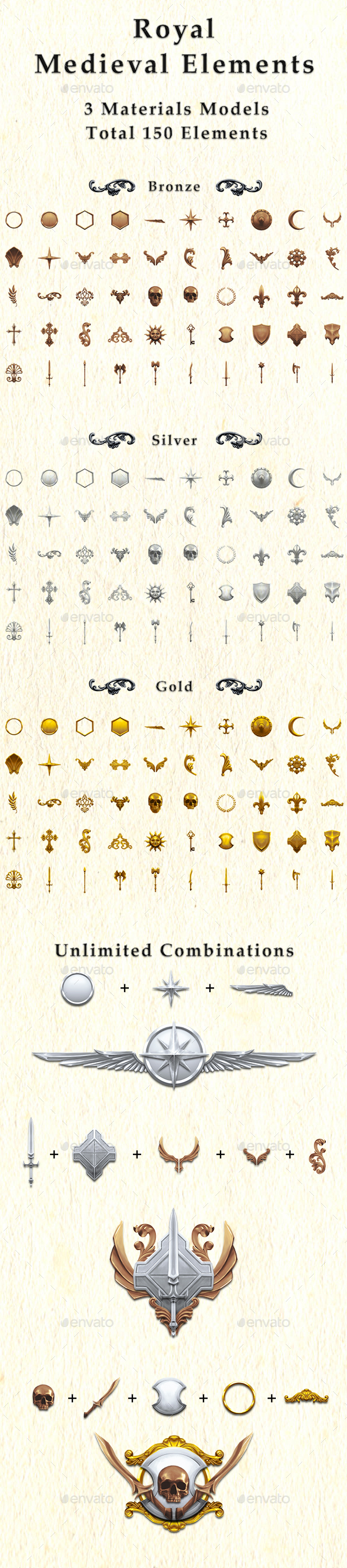 Royal Medieval Elements - Miscellaneous Web Elements
