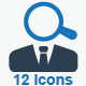 Recruitment Icons - Blue Version