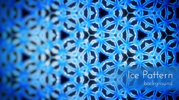 Ice Pattern Background