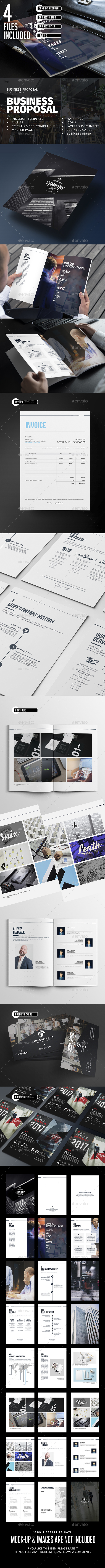 Business Proposal - Proposals & Invoices Stationery