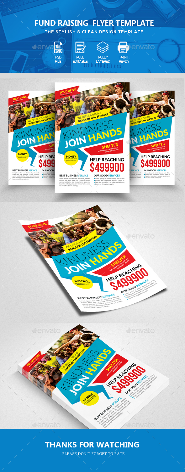 Donation & Charity Flyers - Corporate Flyers