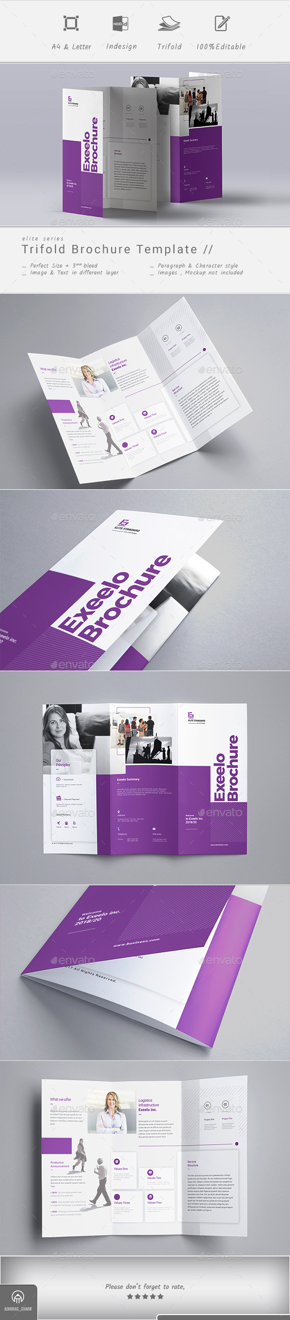Exeelo Trifold Brochure - Corporate Brochures