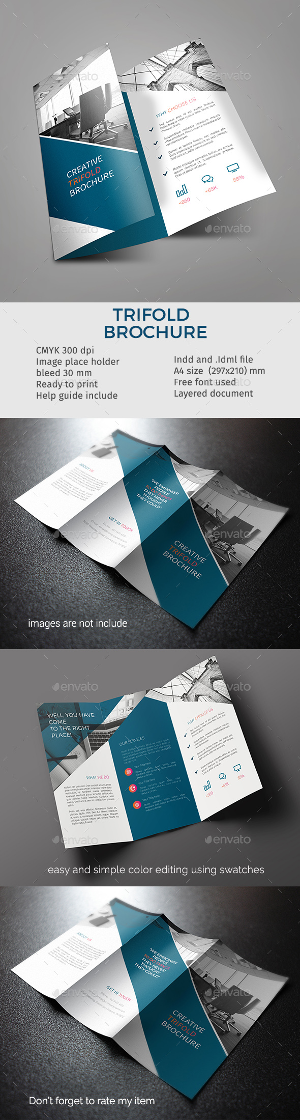 Trifold Brochure - Corporate Brochures