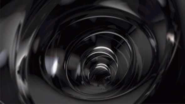 Black Glass Elegant Rings