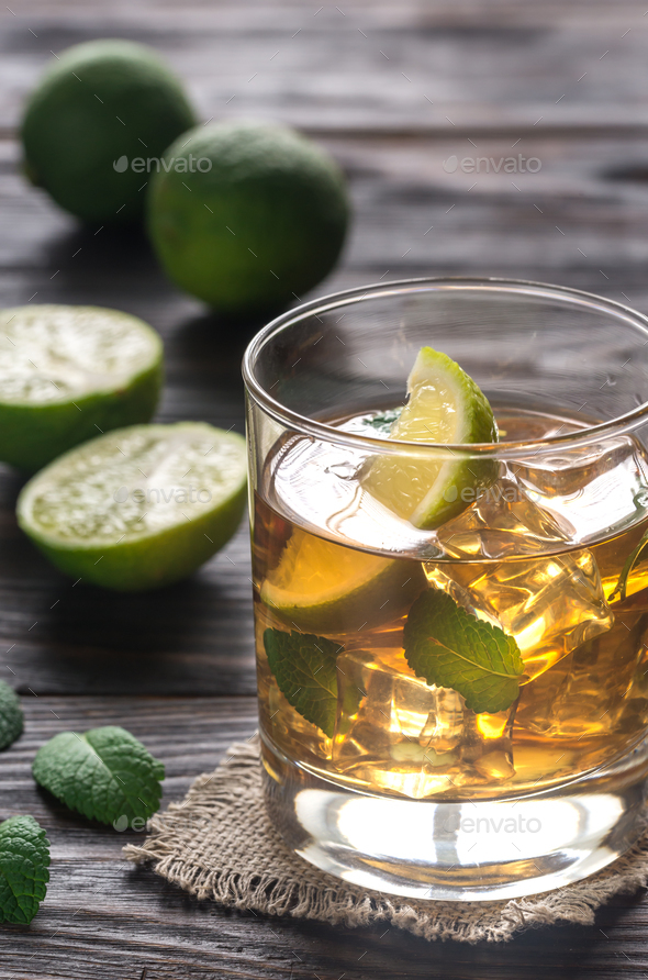 Glass of rum Stock Photo by Alex9500 PhotoDune