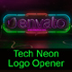 Tech Neon Logo Opener / Element 3D - VideoHive Item for Sale