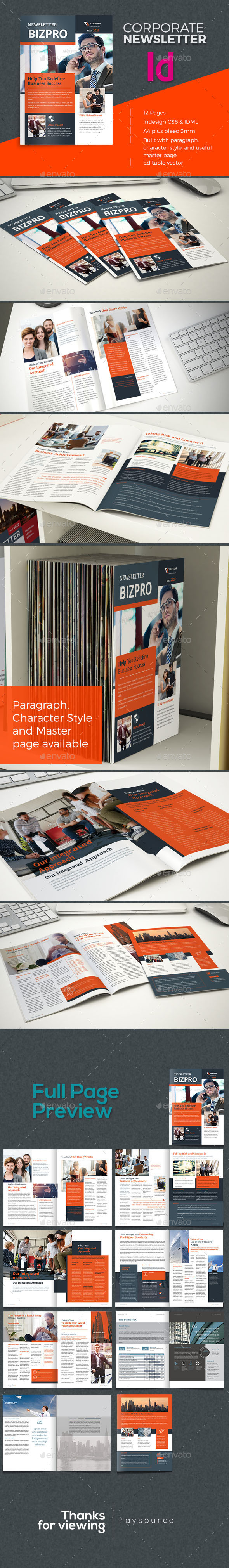 Business Newsletter - Newsletters Print Templates