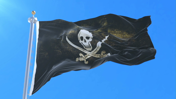 Pirate Flag Waving alt