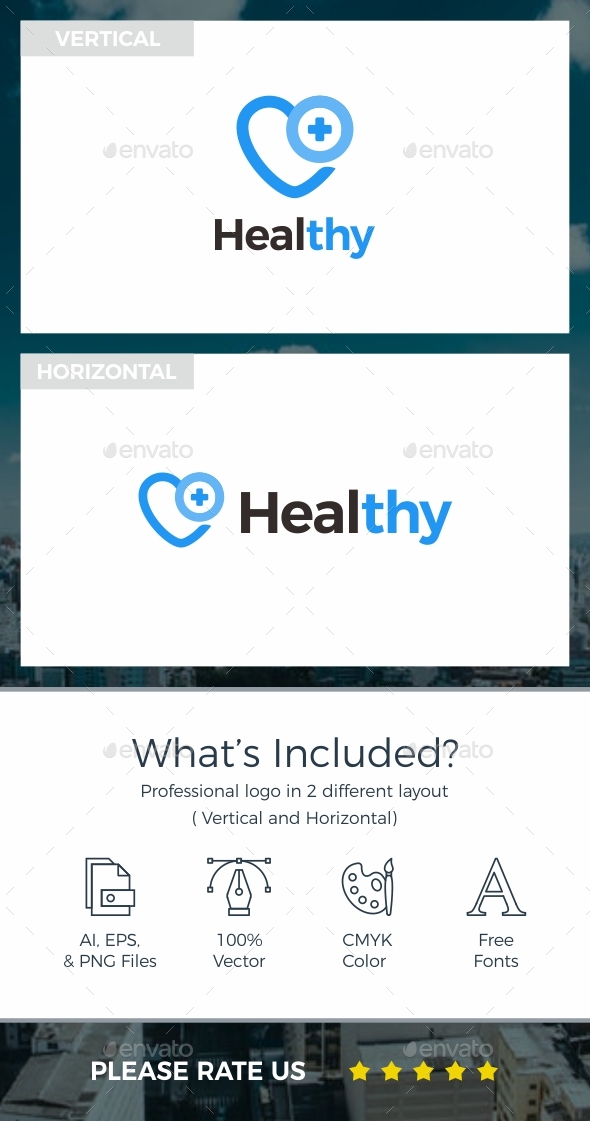 Healthy Logo - Symbols Logo Templates