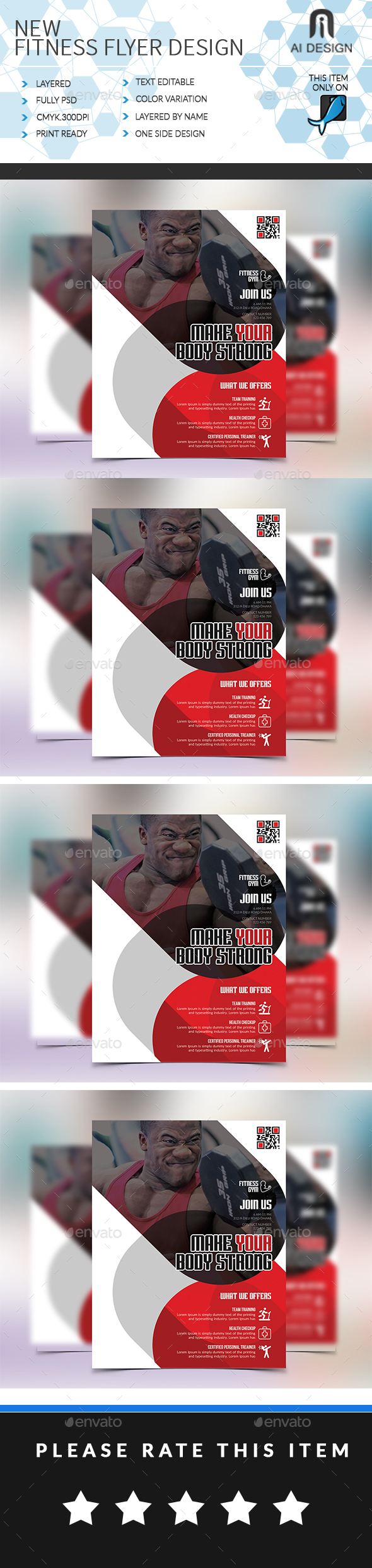 Fitness & Gym Flyer