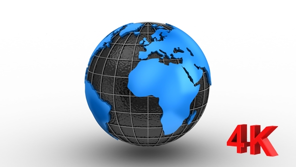 World Map Turns Into a Globe alt