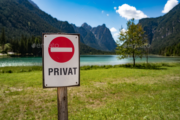 Private Property Sign - Stock Photo - Images
