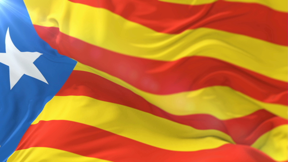 Estelada Blava Flag of Catalonia, Loop alt