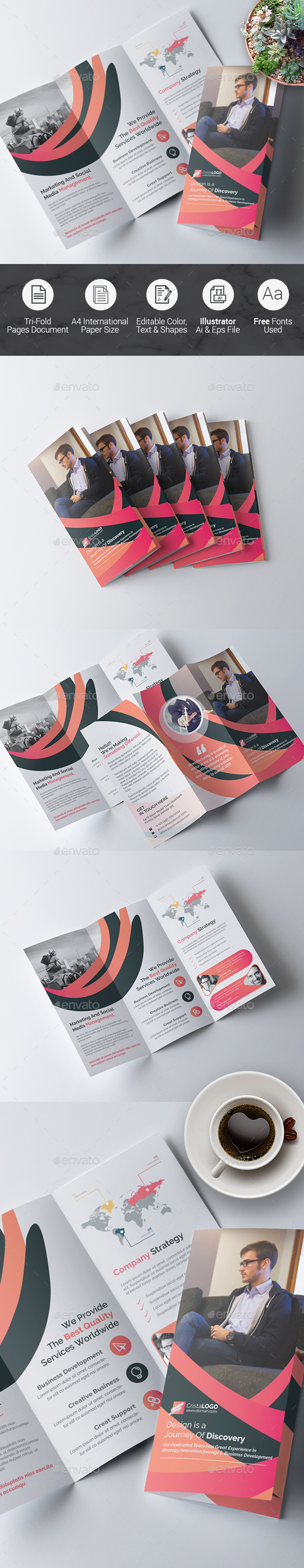 Tri fold Brochure - Corporate Brochures