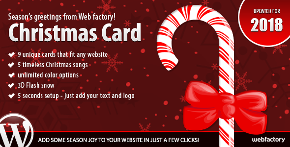 christmas card by webfactory codecanyon christmas photo card
