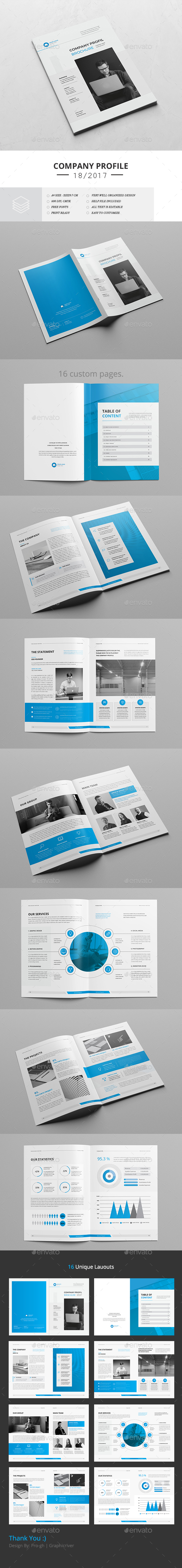 Blue Corporate Brochure - Corporate Brochures