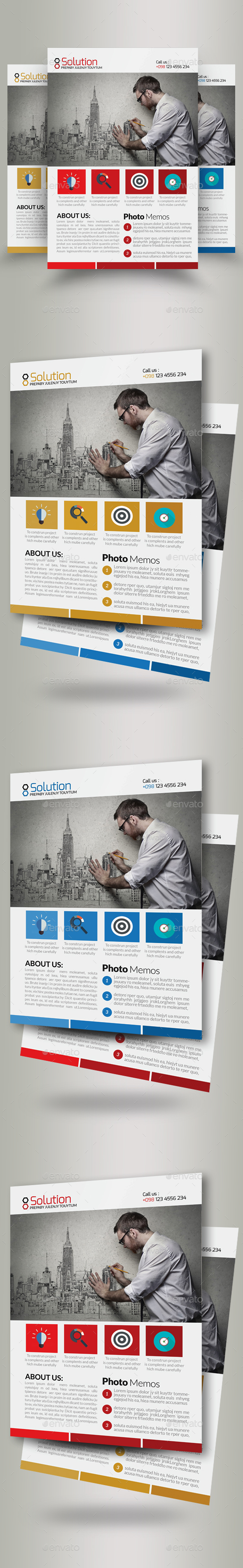 Civil Engineer & Architect Business Flyer - Corporate Flyers