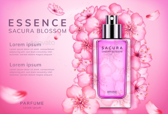 GraphicRiver Sakura Perfume Ads 20738401