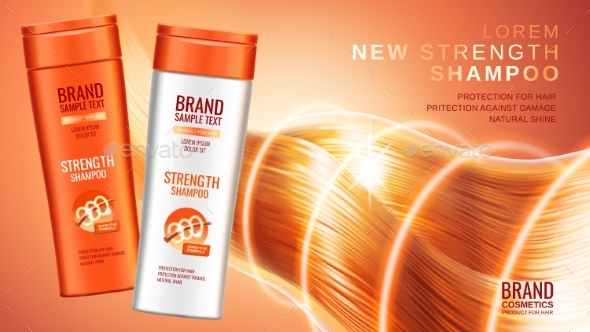 Premium Shampoo Ads - Health/Medicine Conceptual