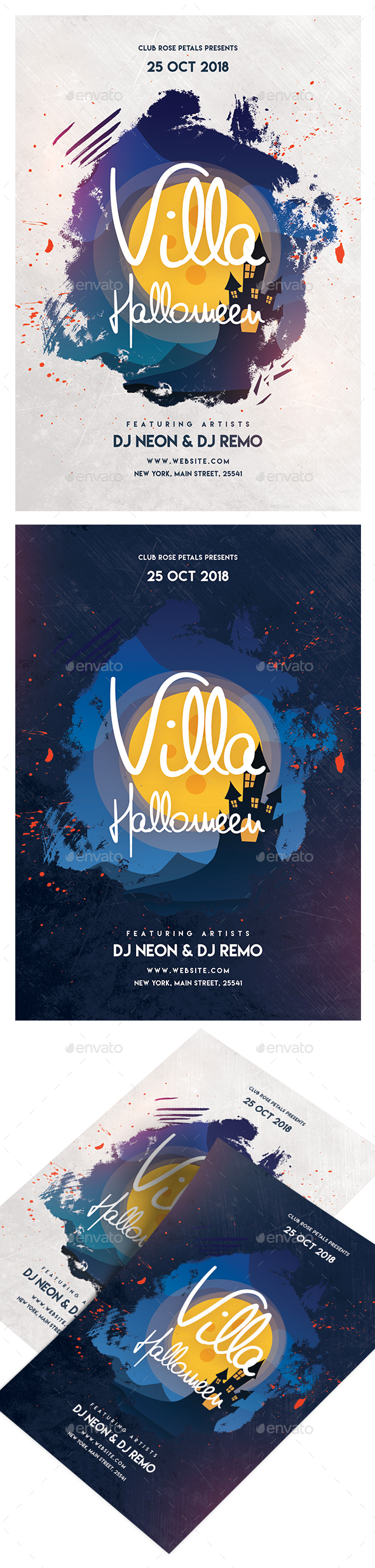 Halloween Party Flyer - Clubs & Parties Events