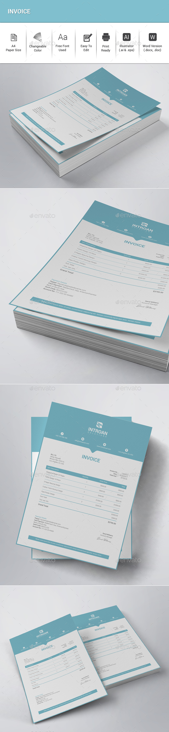 GraphicRiver Invoice 20739534 GraphicRiver Invoice 20739534