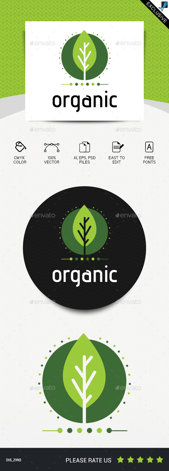 Organic - Abstract Logo Templates