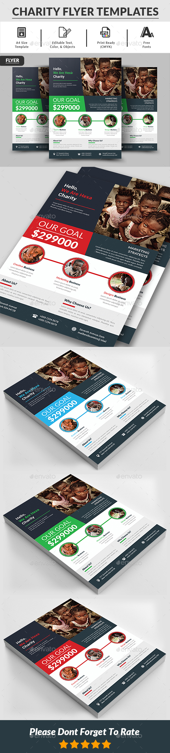Charity Flyer Templates - Corporate Flyers