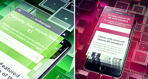 Mobile Application 3D Promotion