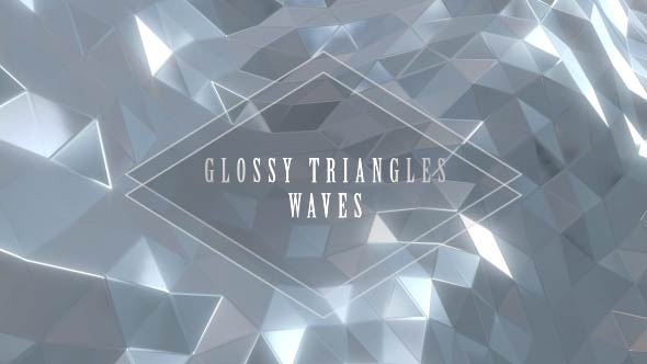 Glossy Triangles Waves