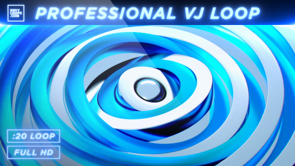 Glacier Rings - Professional VJ Background Loop