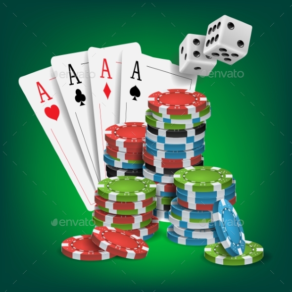 Casino Poker Design Vector - Miscellaneous Vectors
