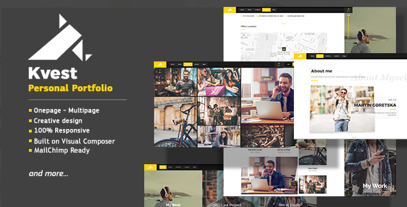 Kvest - Creative - ThemeForest 20443305